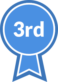 Blue Ribbon, third place