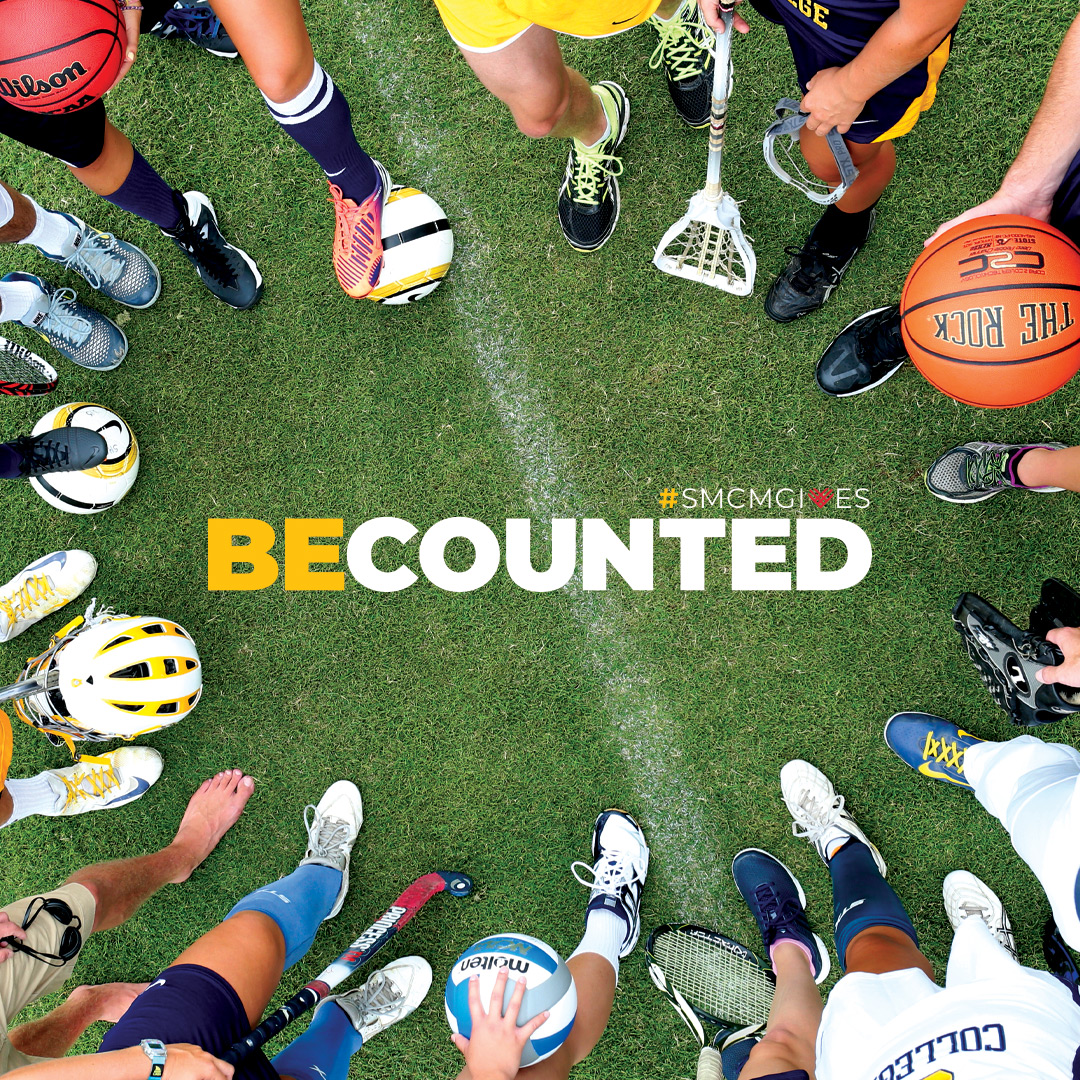 BeCounted #smcmgives Athletics