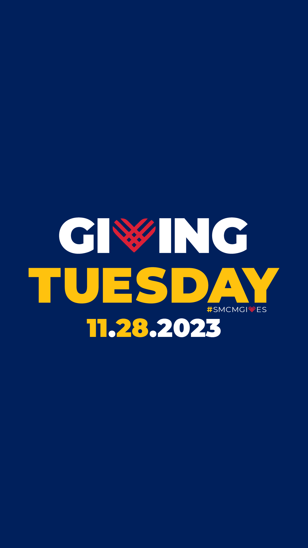 Save the Date, Giving Tuesday, #SMCMgives
